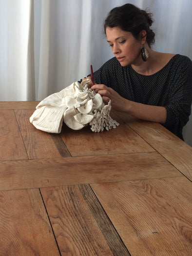 Zero Waste Art: Interview with textile Artist Kinga Foldi | Thread Tales Women