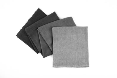 Grey Shades Cashmere Handwoven Scarf