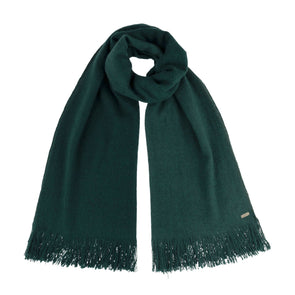 Hand Woven Yak Scarf - Forest Green