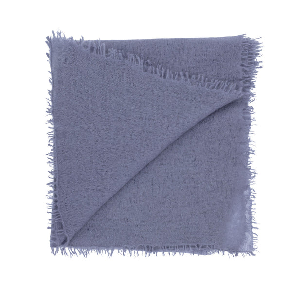 Felted Cashmere Scarf - Blue Fossil - 50% off