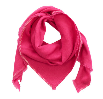 hot pink bandana scarf