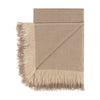 Hand Woven Ombre Fringe Scarf - Natural - Now with 40% discount