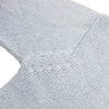 Recycled Cashmere Polo Collar Sweater - Periwinkle Blue