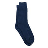 Knitted Recycled Cashmere Bed Socks in Dark Blue